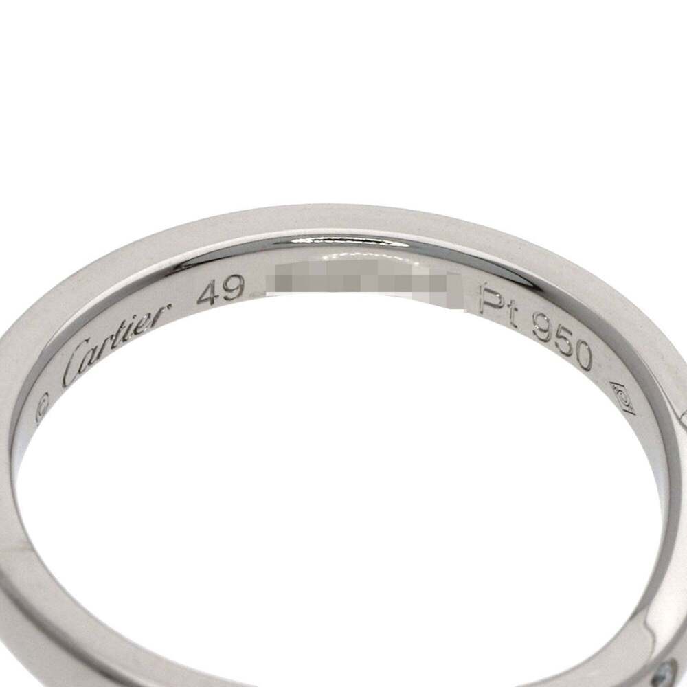 CARTIER Silver Diamond Ring #49 - Picture 5 of 8